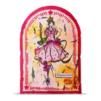 AALL & Create Carried Pages A6 Clear Stamp Set 1481 girl in pink dress happiness card