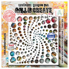AALL & Create Center Spin 6x6 Stencil pc-264
