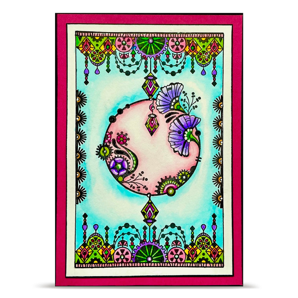 AALL & Create Cercle A6 Clear Stamp Set 1460 jewels
