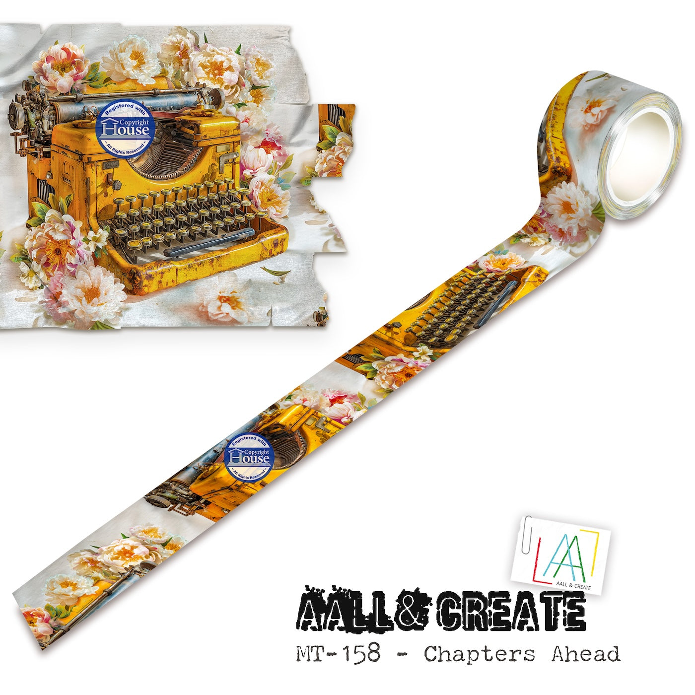 AALL & Create Chapters Ahead Layer it up Washi Tape mt-158