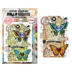 AALL & Create Chrono-Stamped Tag A7 Clear Stamp Set 1448