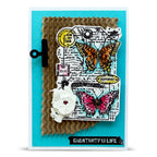 AALL & Create Chrono-Stamped Tag A7 Clear Stamp Set 1448 creeativity is life