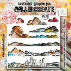 AALL & Create City Views 6x6 Stencil 233