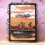 AALL & Create City Views 6x6 Stencil 233 imagination