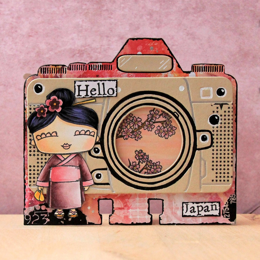 AALL & Create Click Chic Dies 86 hello japan