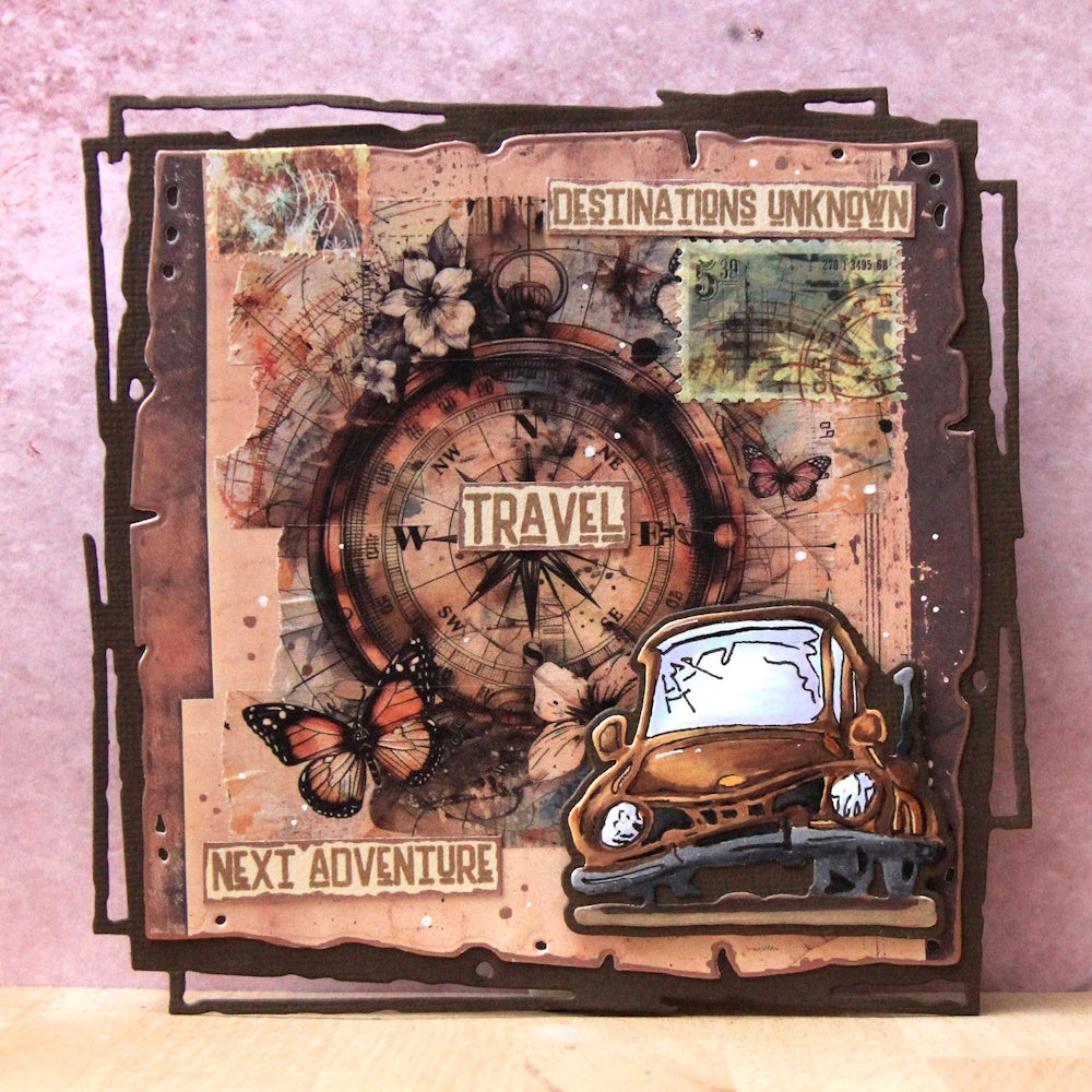 AALL & Create Climbing Woods Die Set di-077 travel