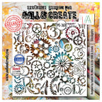 AALL & Create Clockspire 6x6 Stencil pc-269