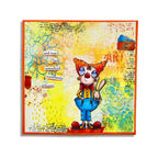 AALL & Create Clown Dee A7 Clear Stamps 1207 clown
