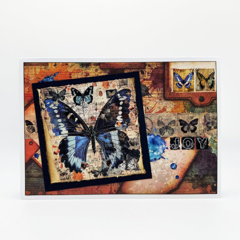 AALL & Create Cobalt Swallowtail Layer It Up Washi Tape 118 butterfly