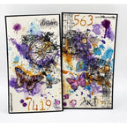 AALL & Create Coffee Numberistic A5 Rub Ons ro012 compass