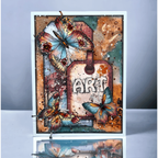 AALL & Create Coffee Numberistic A5 Rub Ons ro012 tag