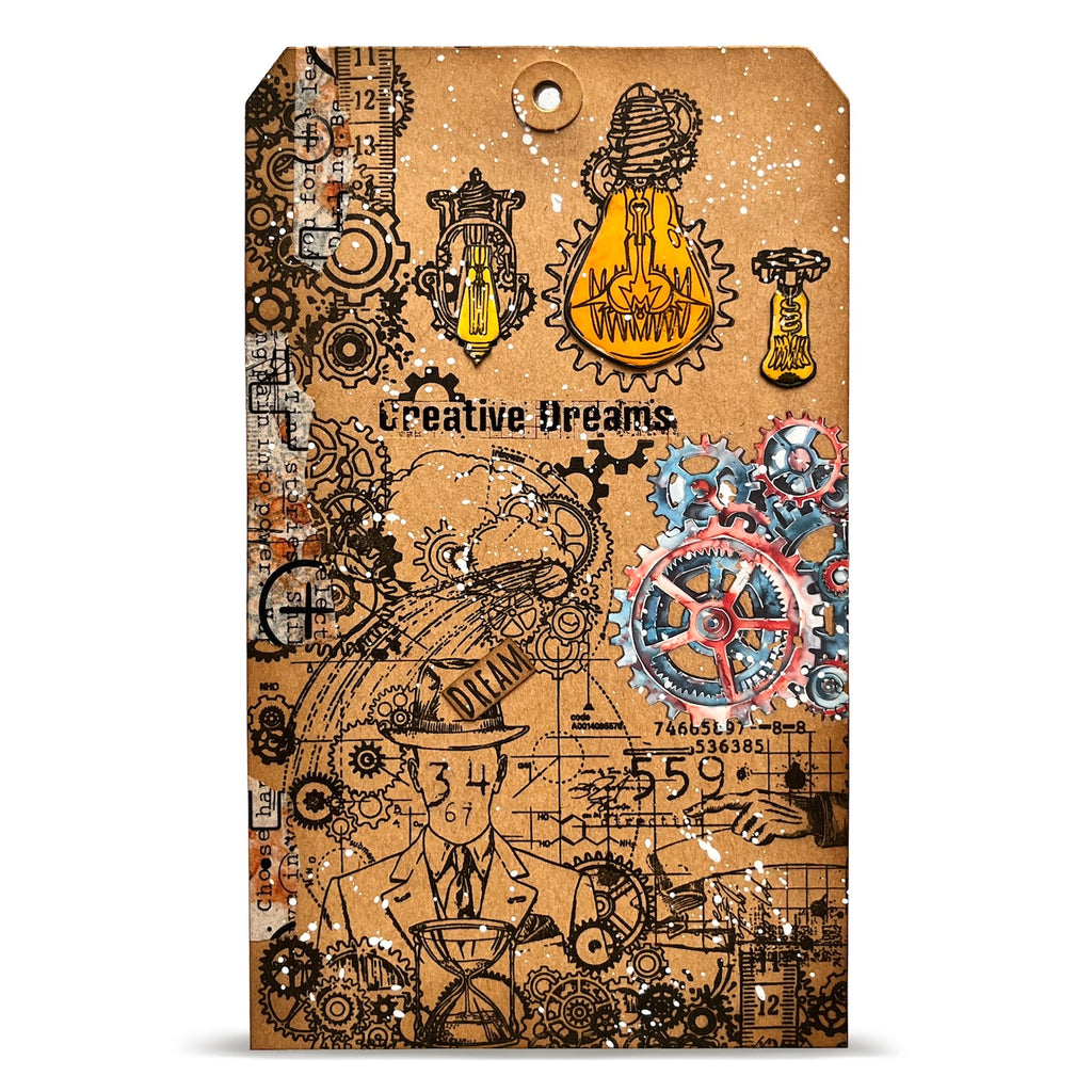AALL & Create Coglight Relics A6 Clear Stamp Set 1458 creative dreams