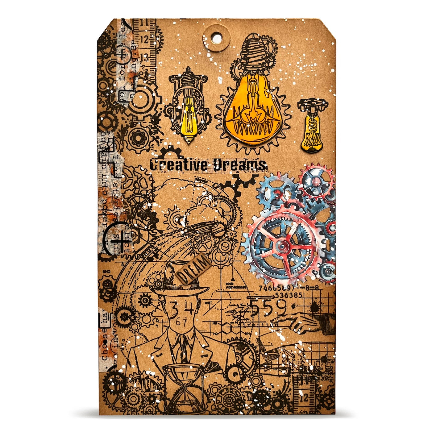 AALL & Create Coglight Relics A6 Clear Stamp Set 1458 creative dreams