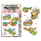 AALL & Create Crabsolutely Not A6 Clear Stamp Set 1408