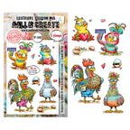 AALL & Create Crack Me Up A6 Clear Stamp Set 1410