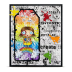 AALL & Create Craft On A7 Clear Stamp Set 1356 rainbow splatters