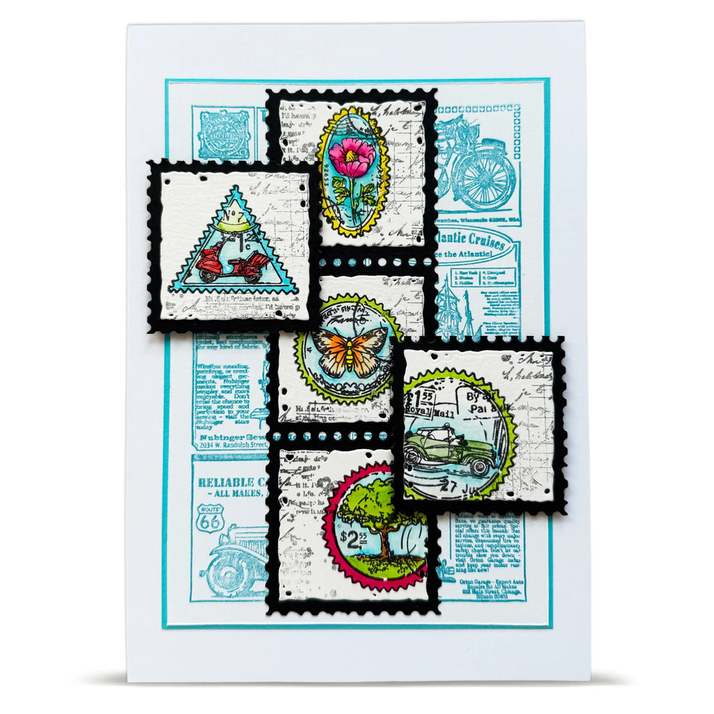 AALL & Create Crafty Cutouts Dies di-123 car