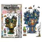 AALL & Create Creaking Cabin A6 Clear Stamp Set 1504