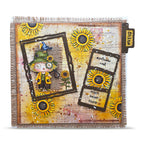 AALL & Create Crow and Twig A7 Clear Stamp Set 1510 sunflowers yellow jacket shine green hat sunflower soul card