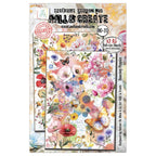 AALL & Create Dancing Poppies Rub Ons ro-023
