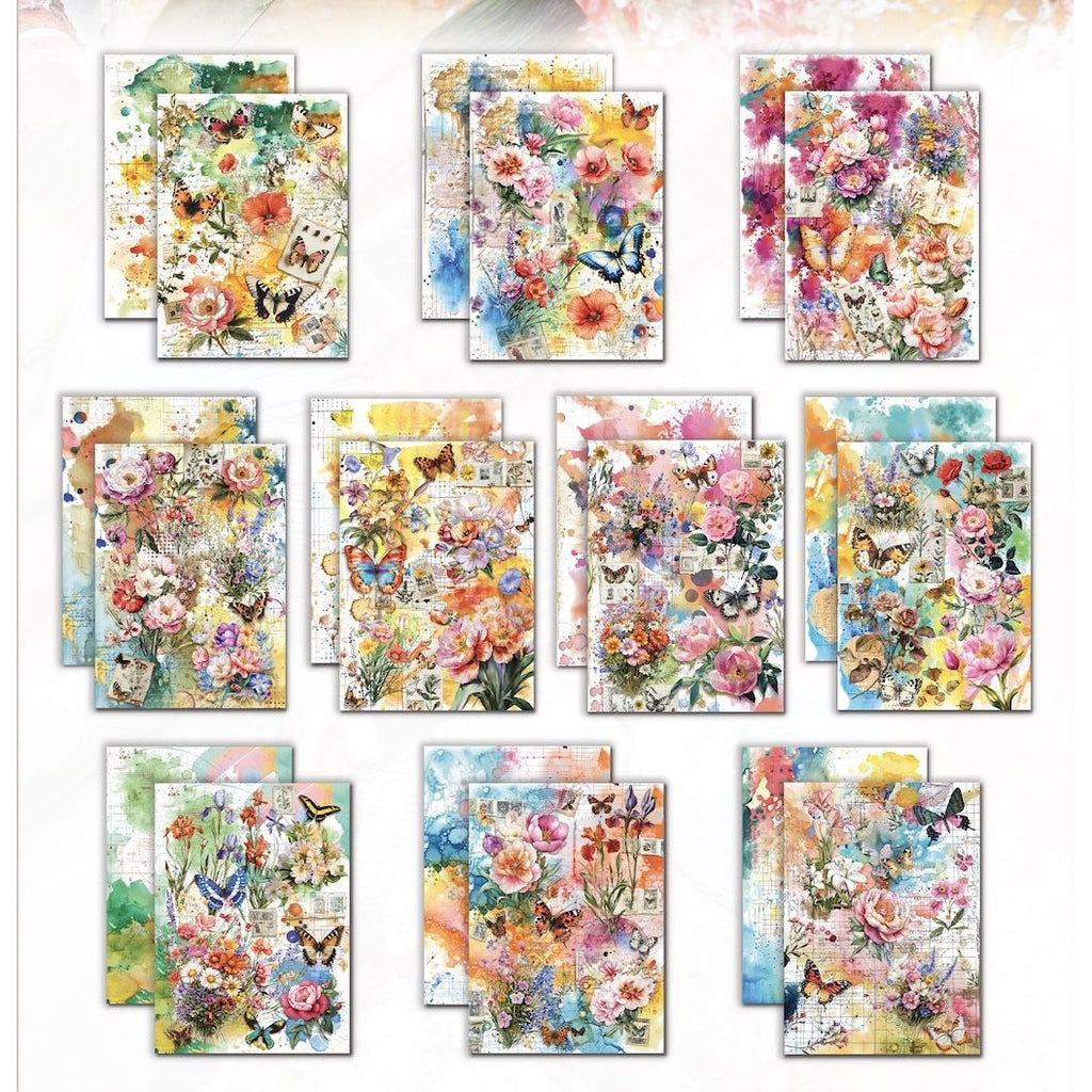 AALL & Create Dandelion Haze A4 Design Paper pa-040 pages