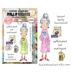 AALL & Create Dee Caffeinated A7 Clear Stamp Set 1365