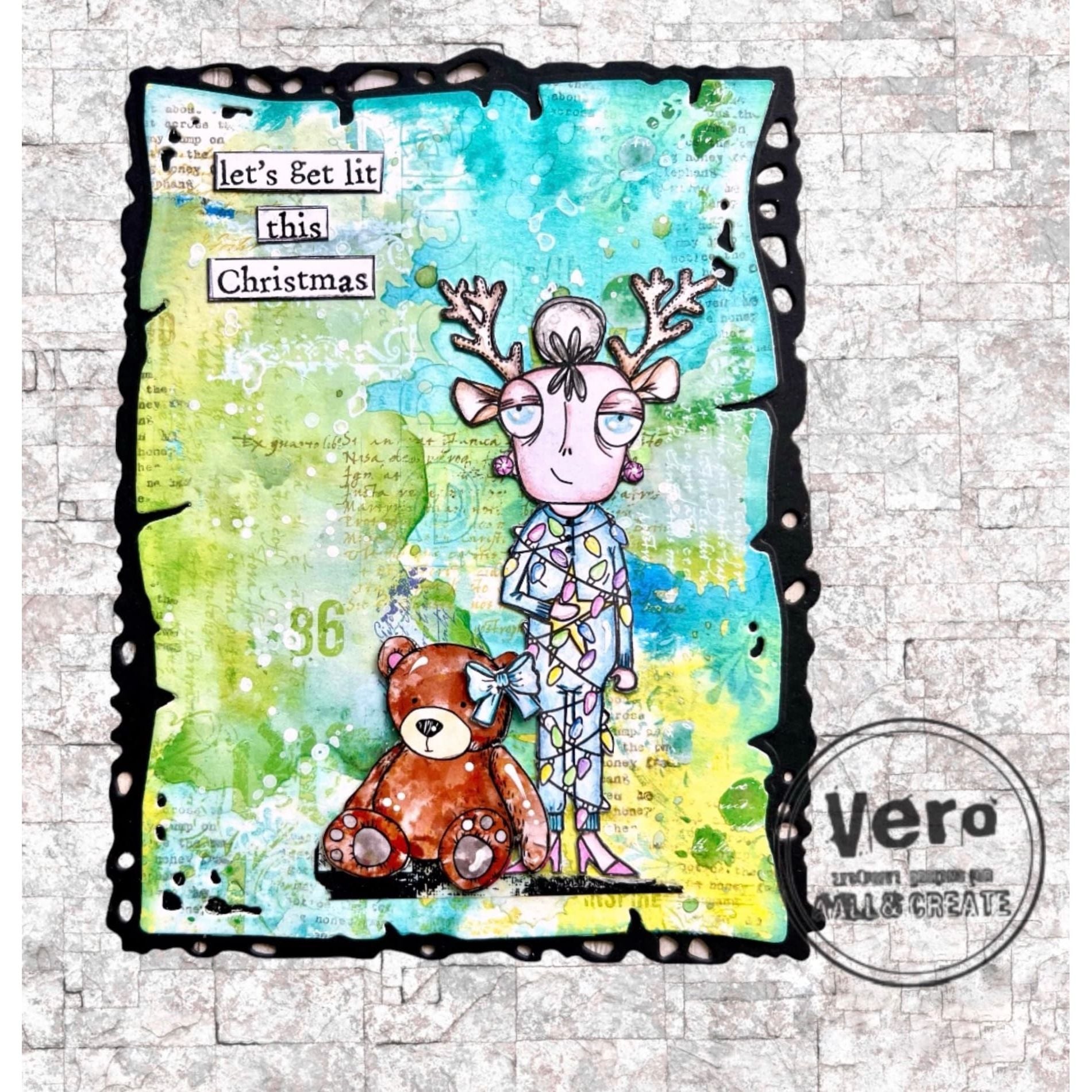 AALL & Create Deelights A7 Clear Stamp Set 1193