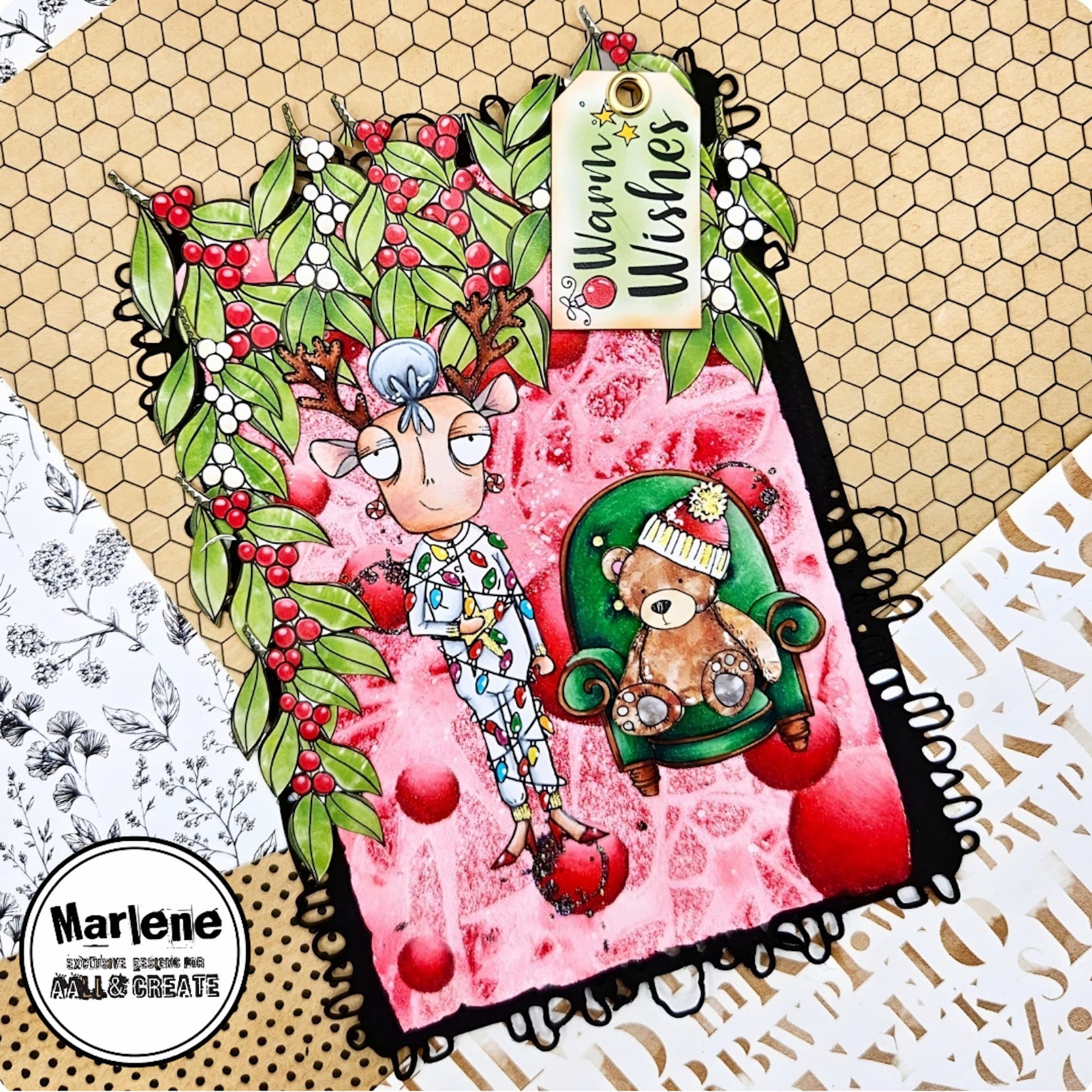 AALL & Create Deelights A7 Clear Stamp Set 1193
