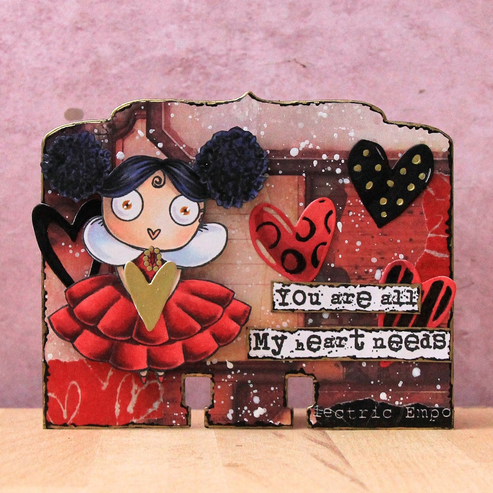AALL & Create Dotted Love Dies 82 heart needs