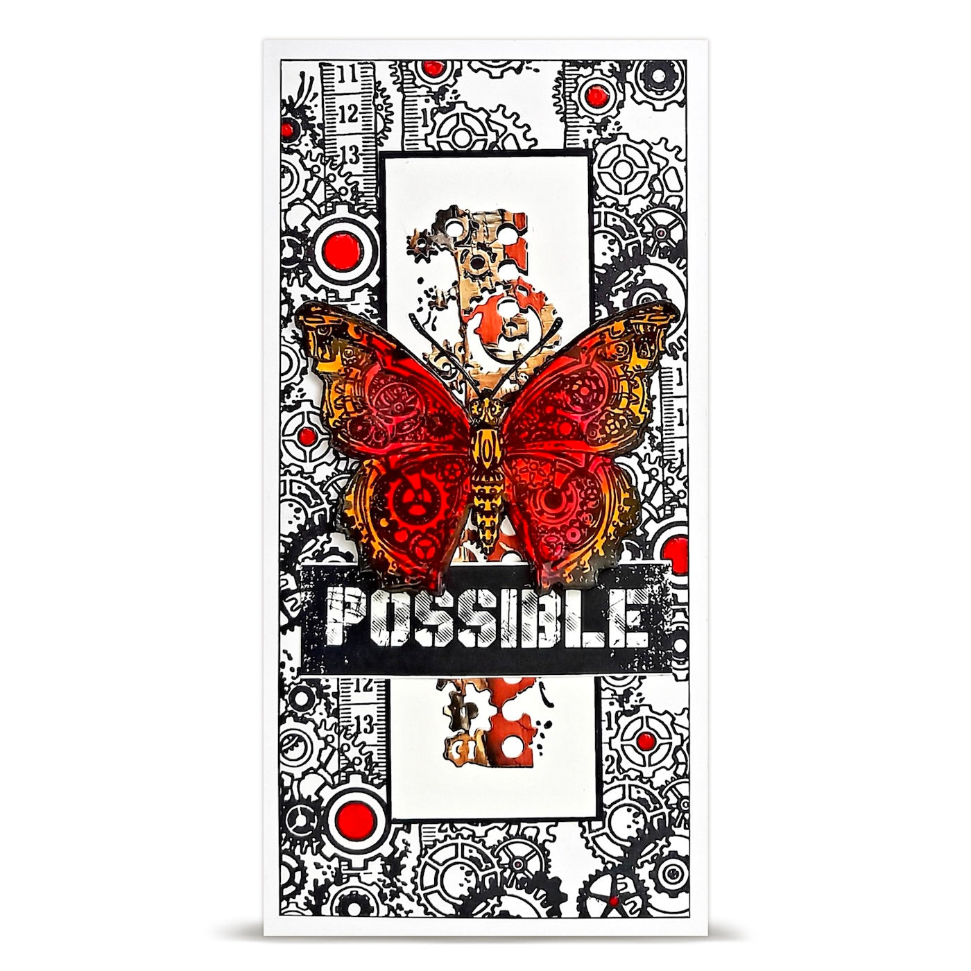 AALL & Create Dream Big A6 Clear Stamp Set 1453 possible butterfly