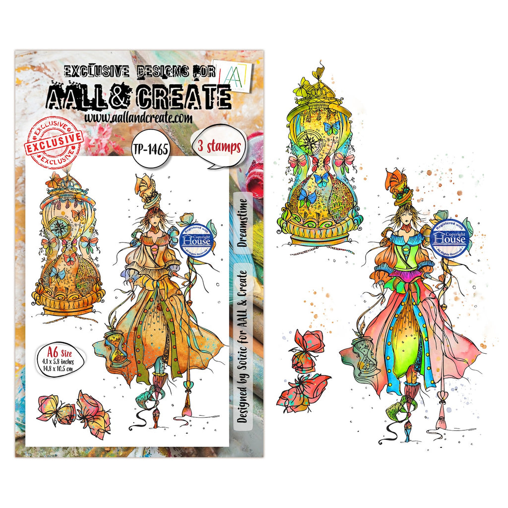 AALL & Create Dreamstime A6 Clear Stamp Set 1465