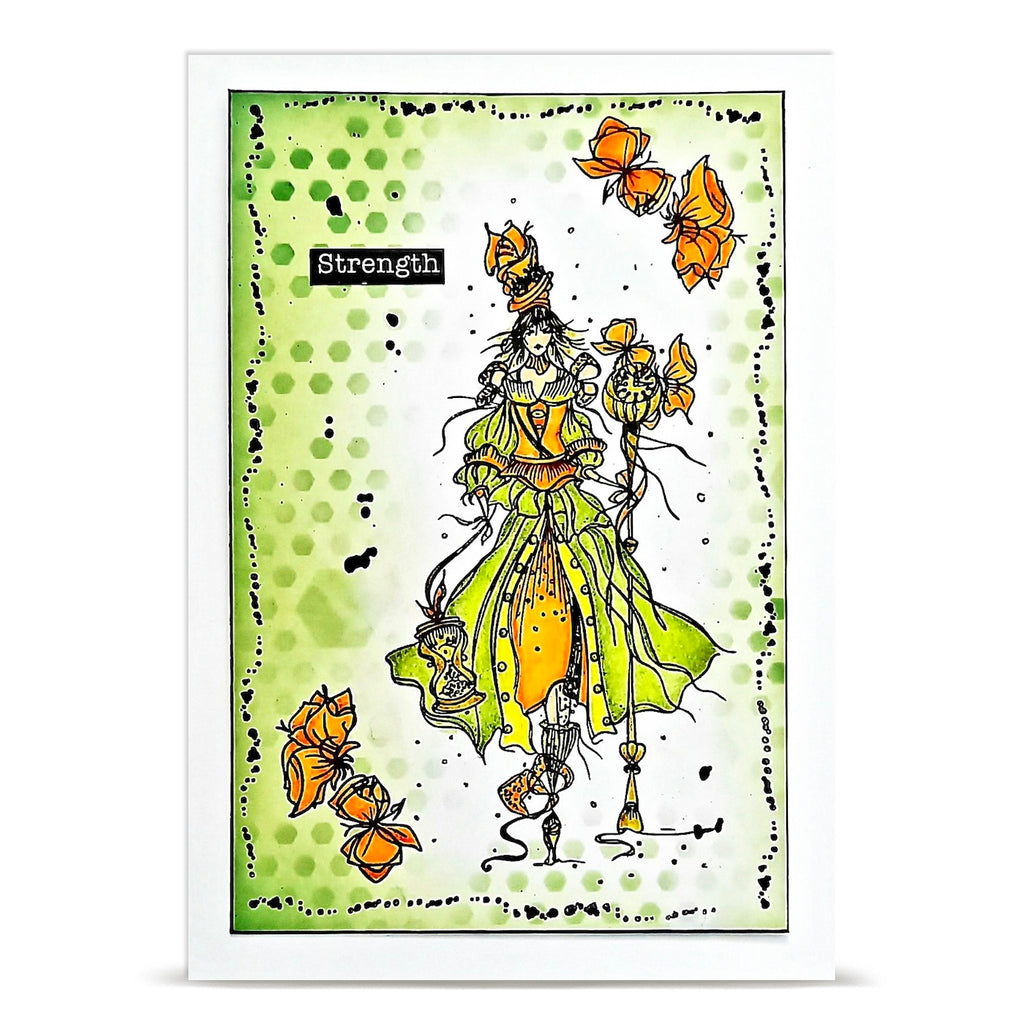 AALL & Create Dreamstime A6 Clear Stamp Set 1465 strength