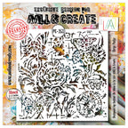 AALL & Create Drip Pulse 6x6 Stencil 253
