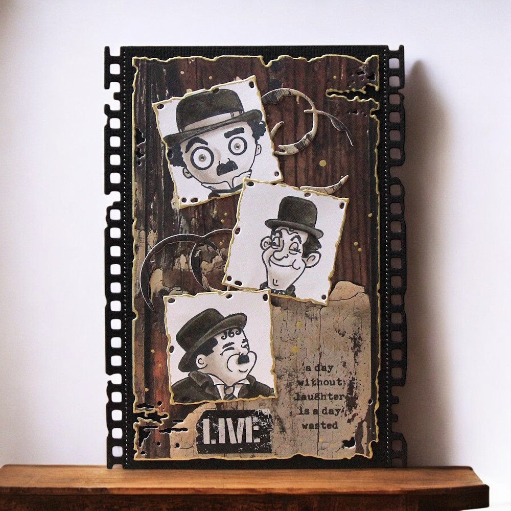 AALL & Create Echoes of Yesteryear Timber Tints A4 Design Paper pa025 live