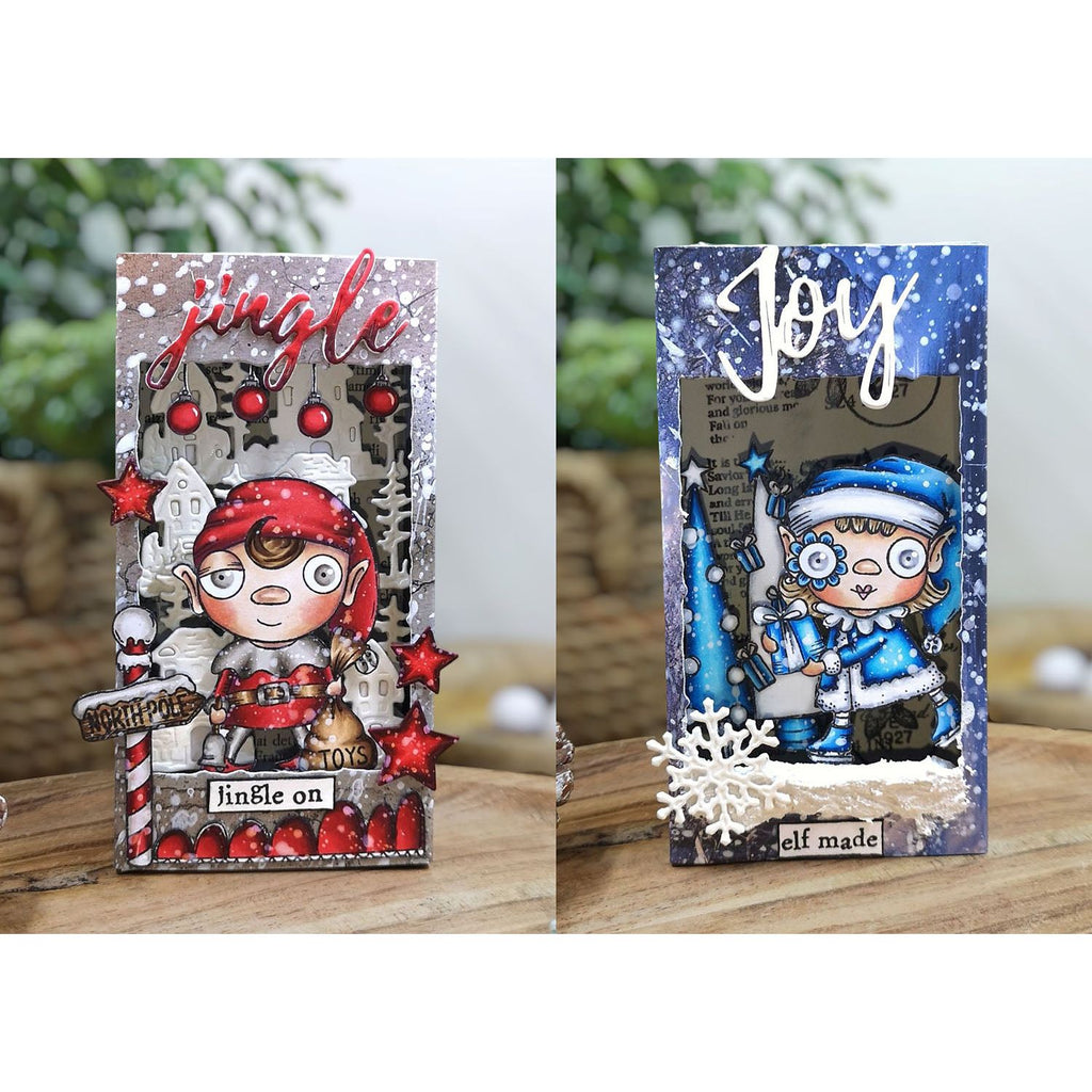 AALL & Create Elf Made A7 Clear Stamps 1311 jingle joy