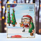 AALL & Create Elf Made A7 Clear Stamps 1311 merry