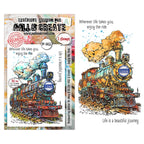AALL & Create Enjoy the Ride A6 Clear Stamp Set 1455
