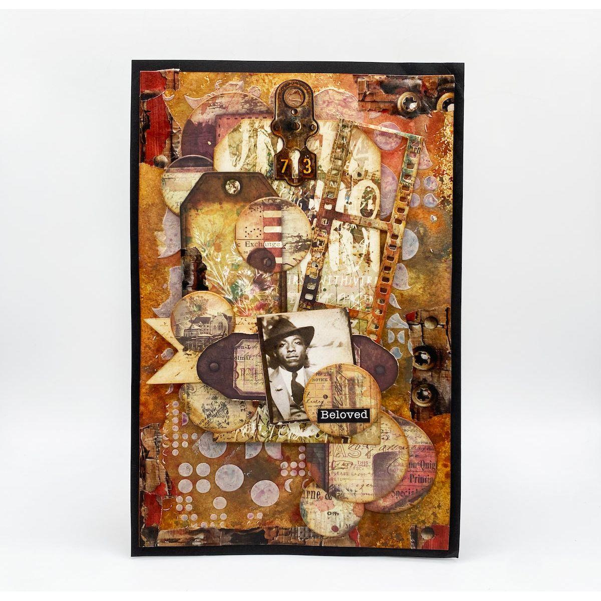 AALL & Create Faded Memories Ephemera Die Cuts film