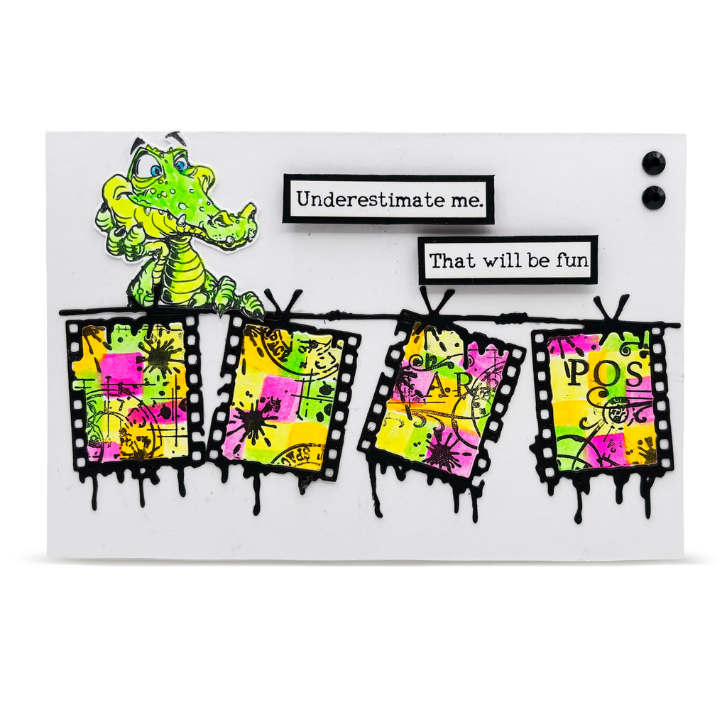 AALL & Create Film Tangle Die di-119 alligator