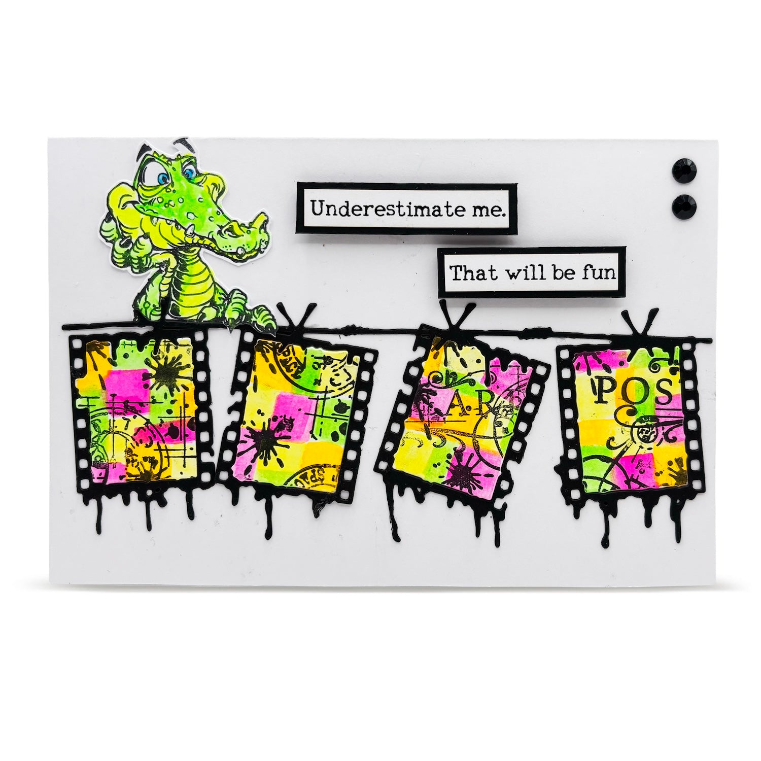 AALL & Create Film Tangle Die di-119 alligator