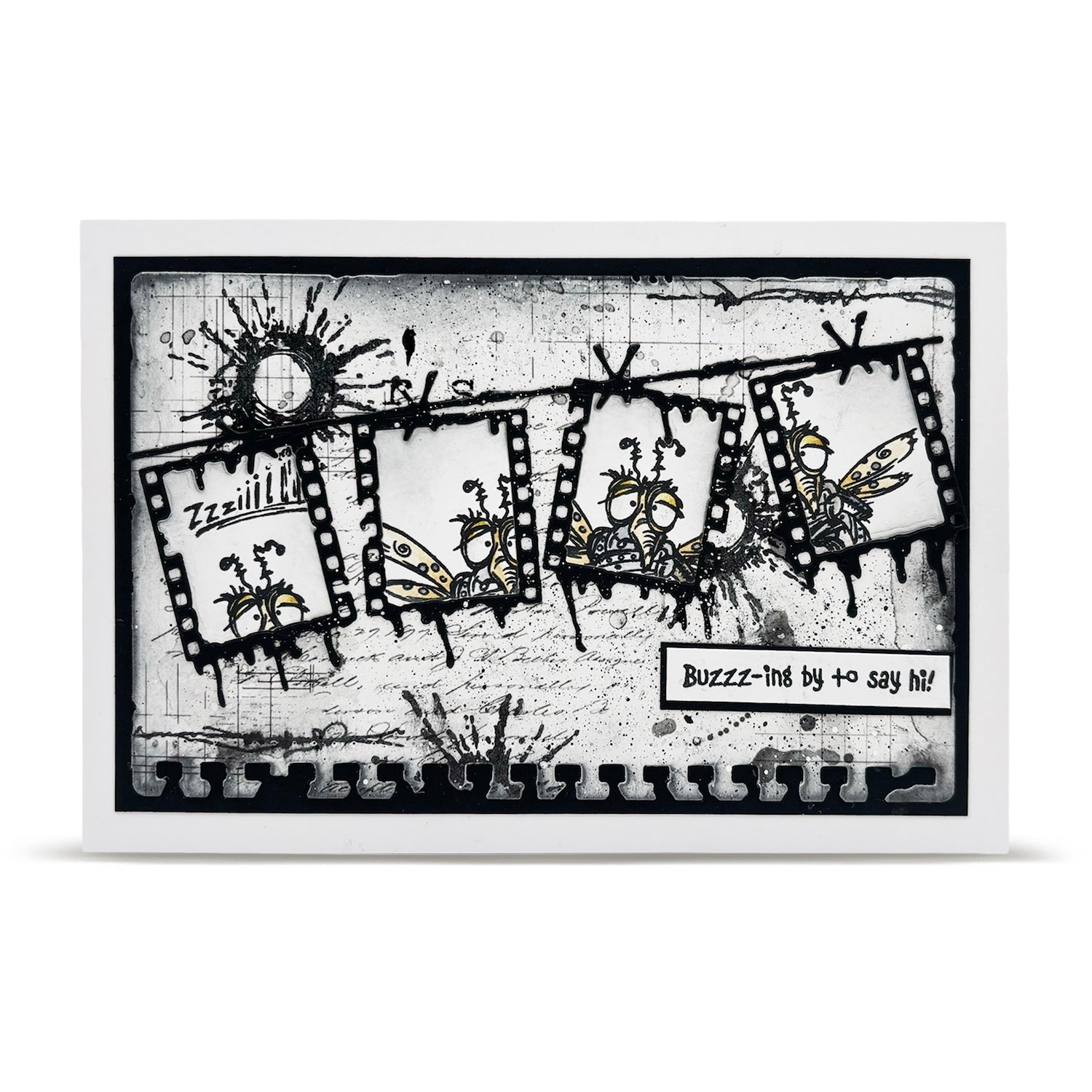 AALL & Create Film Tangle Die di-119 buzzing by
