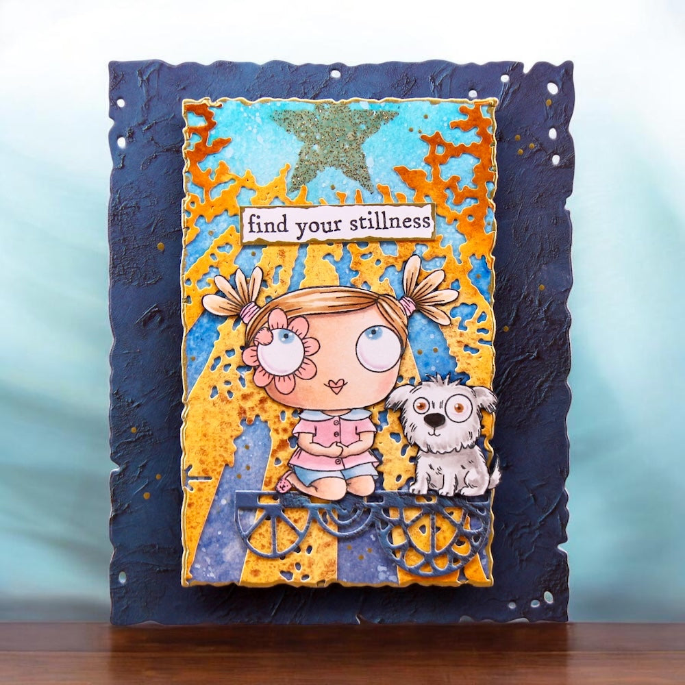 AALL & Create Find Your Stillness A7 Clear Stamp Set 1357 star