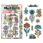AALL & Create Fleurs Elegantes A6 Clear Stamp Set 1530