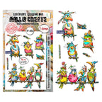AALL & Create Flight Club A6 Clear Stamp Set 1413
