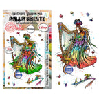 AALL & Create Floating Harmonies A6 Clear Stamp Set 1484