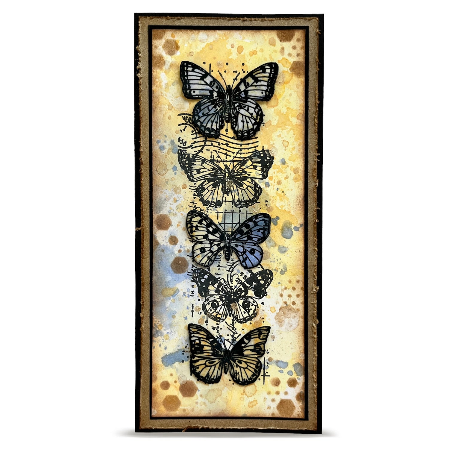 AALL & Create Follow the Sign A6 Clear Stamp Set 1445 butterflies