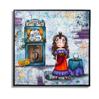 AALL & Create Fortuneteller Dee A6 Clear Stamps 1211 fortune