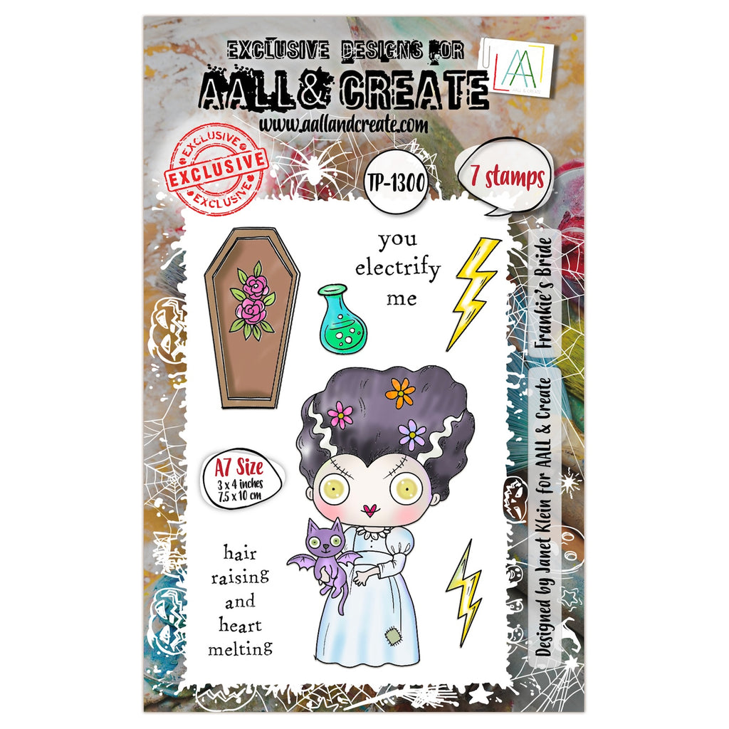 AALL & Create Frankie’s Bride A7 Clear Stamps 1300
