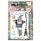 AALL & Create Free Broom Rides A7 Clear Stamps 1298
