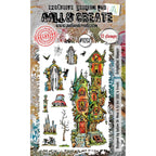 AALL & Create Frightful Manor A6 Clear Stamp Set 1237